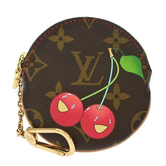 Louis Vuitton Cherry Porte Monnaie Rond Coin Case Wallet - Picture 1 of 7